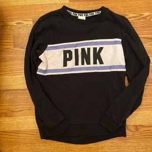Love pink crew neck